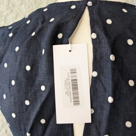 Reformation Polka dot wrap dress NWT size extra sm - Picture 2 of 6